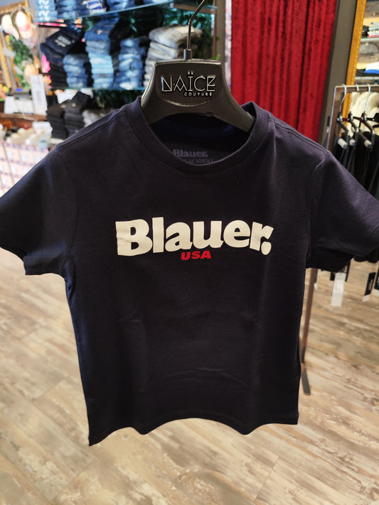 T-Shirt Blauer Bambino