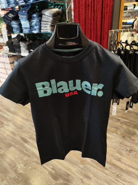 T-Shirt Blauer Bambino
