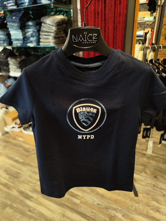 T-Shirt Blauer Bambino