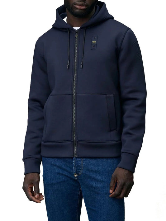 Felpa Blauer COLBY Uomo