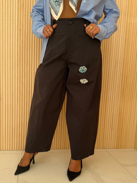 Pantalone Le Streghe A25MF202 Donna