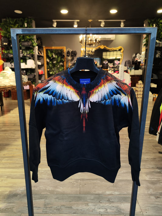 Felpa Marcelo Burlon County Of Milan Bambino