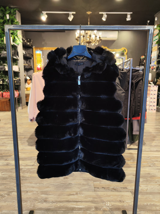 Gilet Pelliccia Fun e Fun Bambina