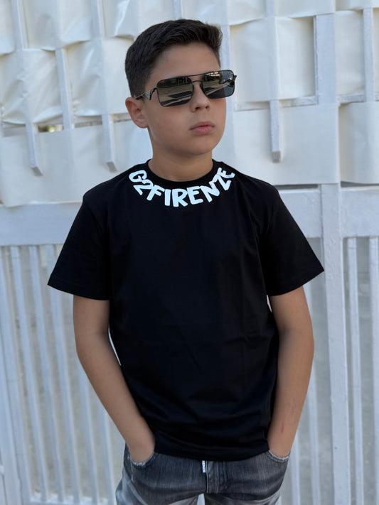 T-Shirt G2 Firenze Print Neck Bambino