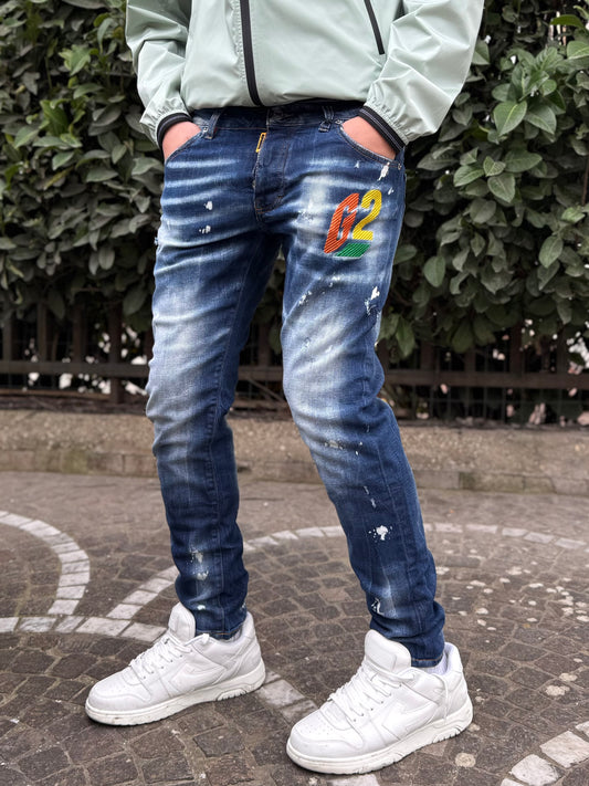 Jeans G2 Firenze Sparkly Uomo