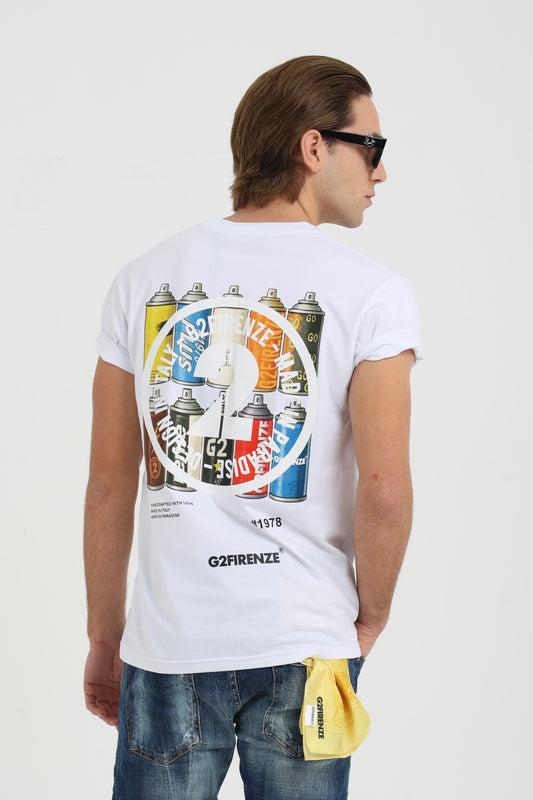 T-Shirt G2 Firenze Spray Uomo