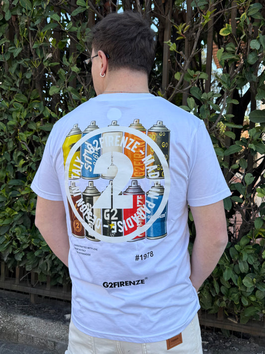 T-Shirt G2 Firenze Spray Uomo