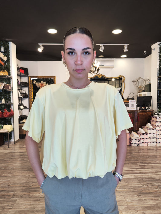 T-Shirt Two Way Cropped Donna