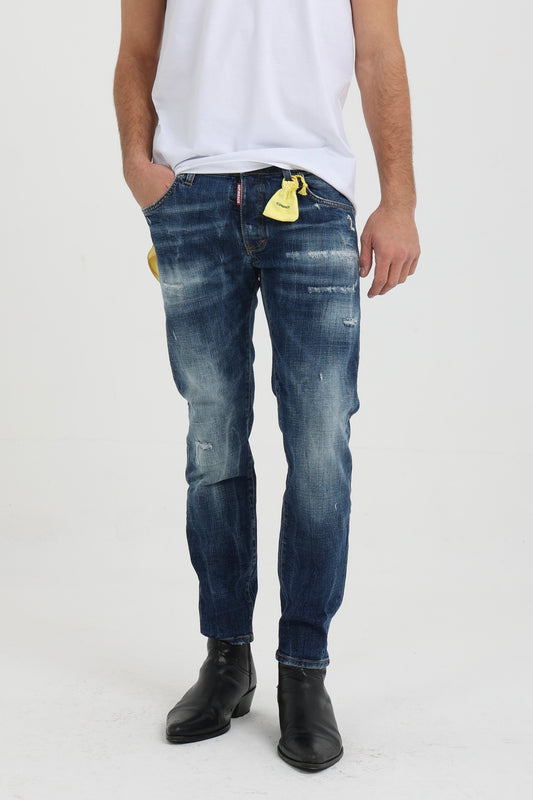Jeans G2 Firenze Yellow Space Uomo