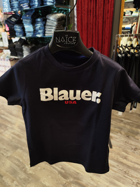 T-Shirt Blauer Bambino