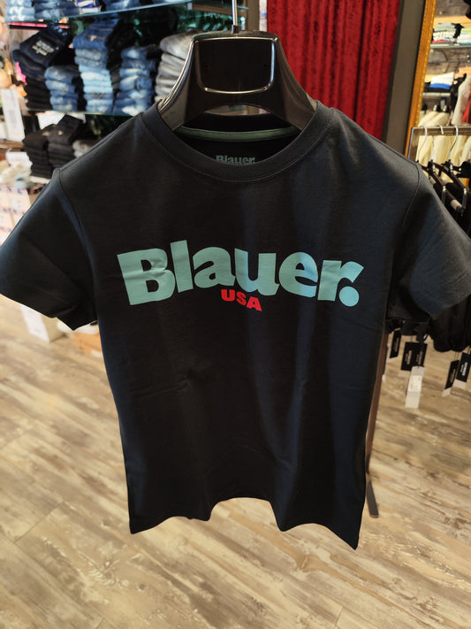 T-Shirt Blauer Bambino