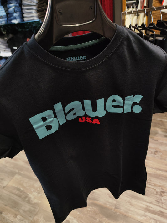 T-Shirt Blauer Bambino
