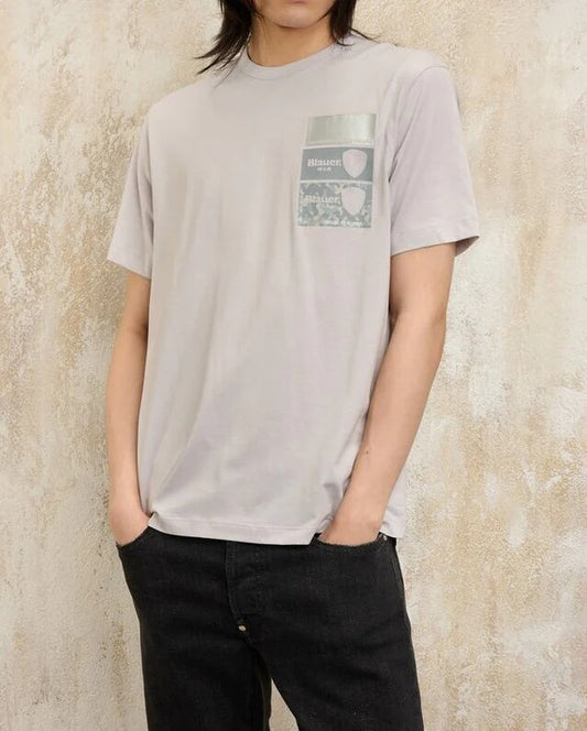 T-Shirt Blauer Palmer Uomo