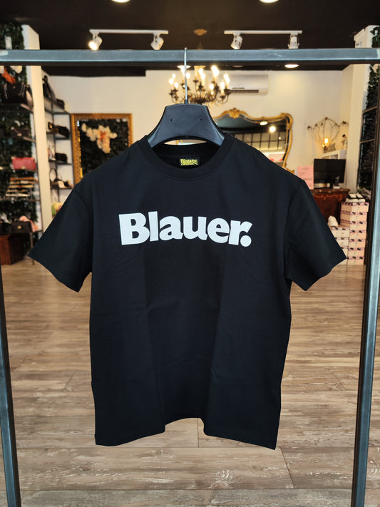 T-Shirt Blauer Basic Bambino