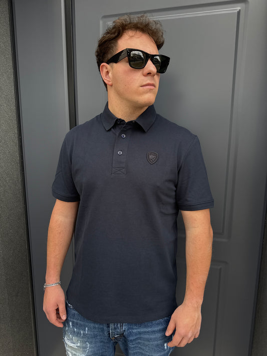 Polo Blauer ALBANS Uomo
