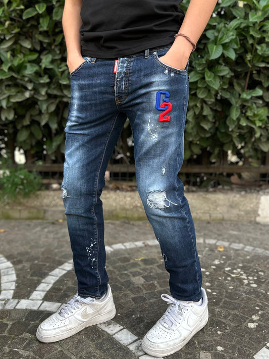 Jeans G2 Firenze "G2 Ricamo" Uomo