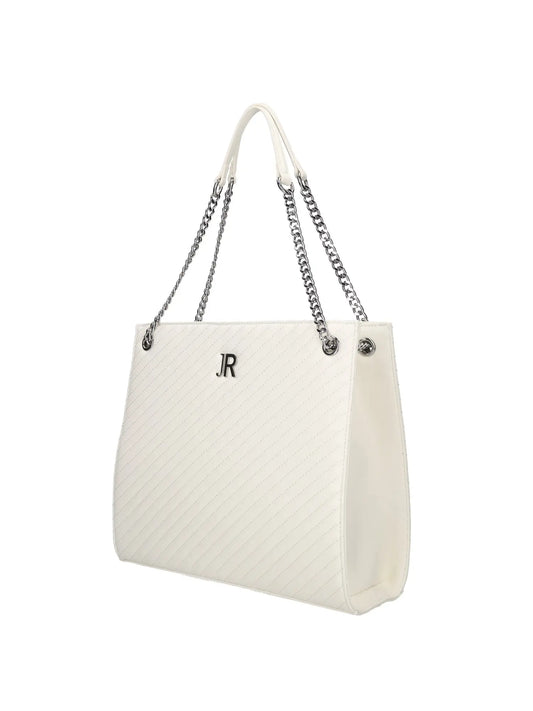 Borsa John Richmond Maxi Bianca/Silver Donna