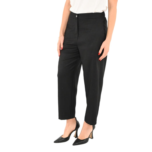 Pantalone Vicolo "Carot" Nero Donna