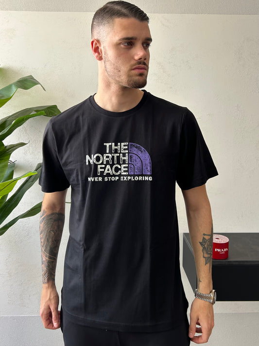 T-Shirt The North Face "RUST 2" Nera Uomo