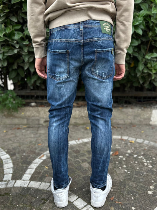 Jeans Patrick & Son "Blu Wash" Uomo