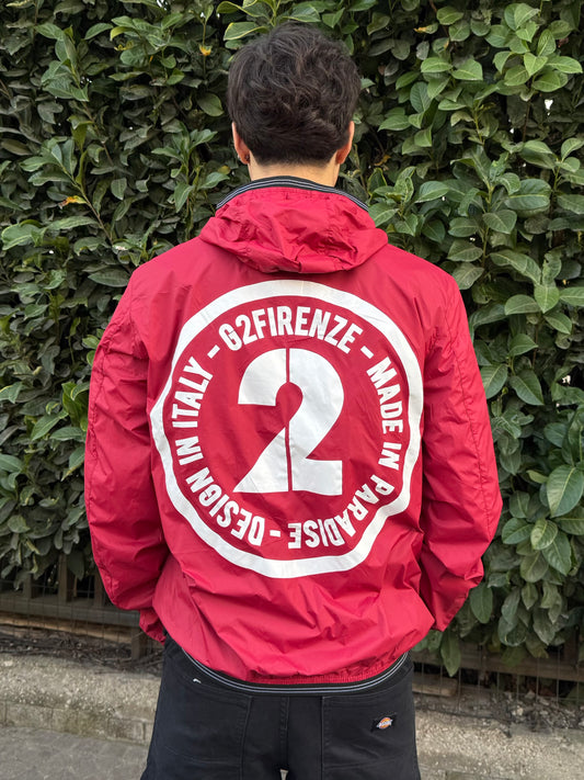 Giubbino G2 Firenze "Logo Cerchio" Rosso Uomo