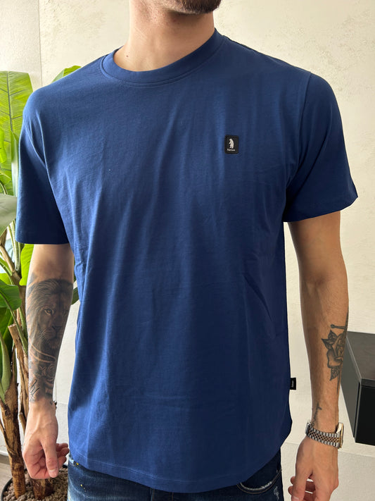 T-Shirt Refrigue "Basic" Blu Marine Uomo