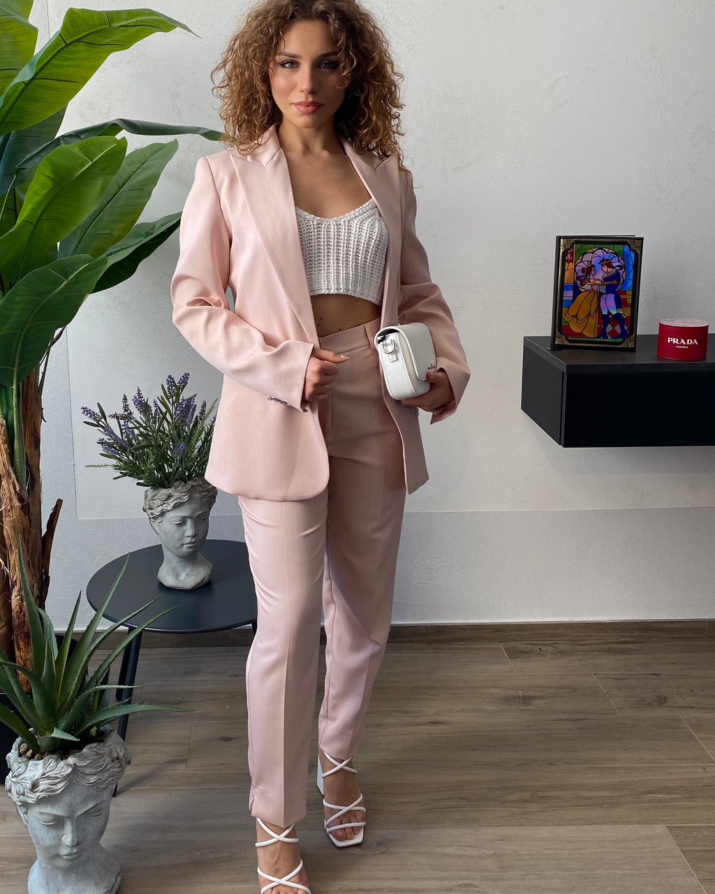 Doppiopetto Giacca Fucsia Vicolo Vicolo Costumi Fucsia Abito