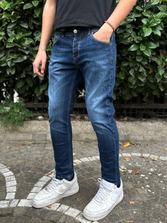 Jeans Patrick & Son "Blu Scuro" Uomo