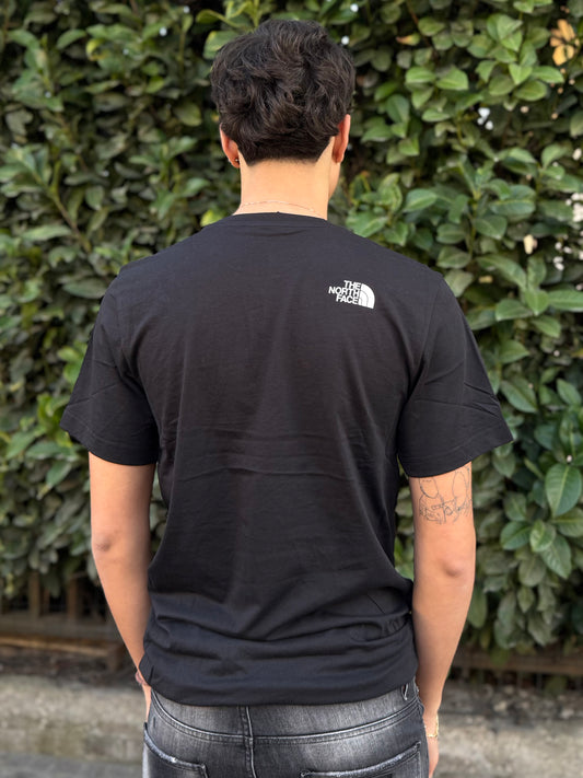 T-Shirt The North Face "Simple Dome" Nera Uomo