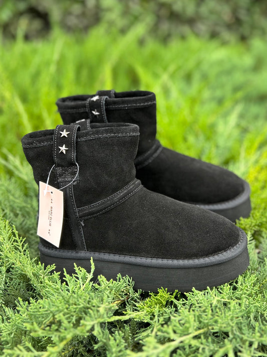 Scarpe Marc Ellis Mod.UGG "Alyssa 013" Nero Donna