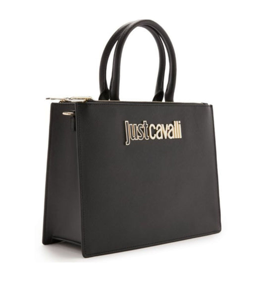 Borsa Just Cavalli "Range B Metal Lettering - ST" Nera