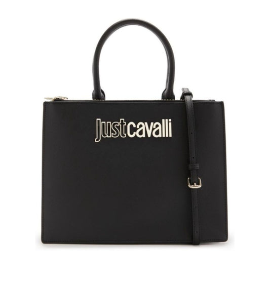 Borsa Just Cavalli "Range B Metal Lettering - ST" Nera