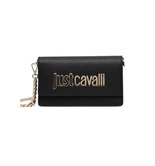 Borsa Just Cavalli "Range B Metal Lettering - ST" Nera