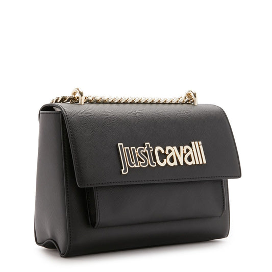 Borsa Just Cavalli "Range B Metal Lettering-ST" Nera