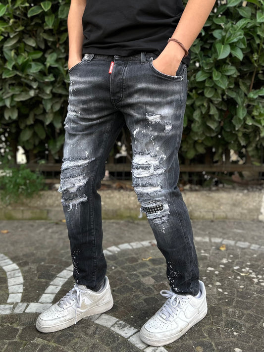 Jeans G2 Firenze "Strong Print" Uomo