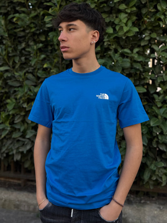 T-Shirt The North Face "Simple Dome" Hero Blue Uomo