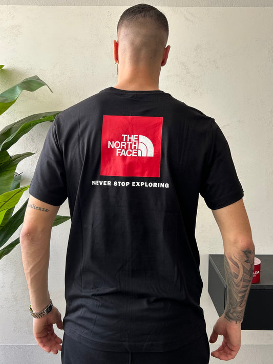 T-Shirt The North Face "REDBOX" Nera Uomo