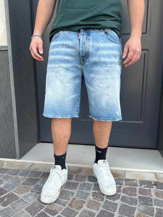 Bermuda Jeans G2 Firenze Celestial Uomo