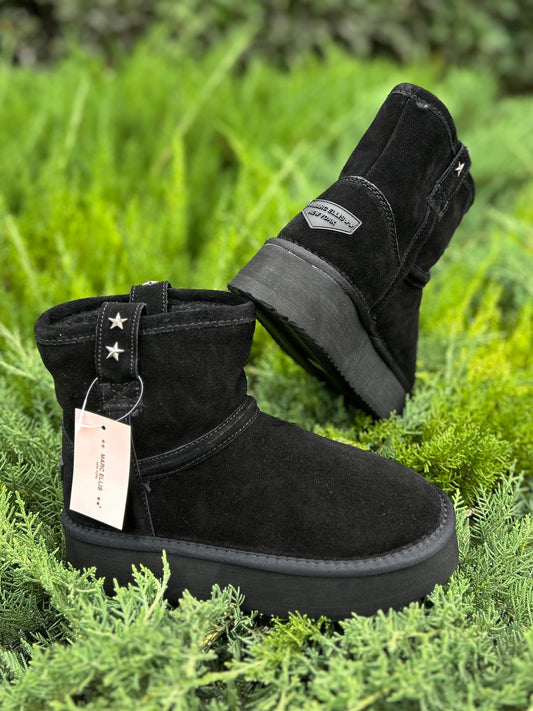 Scarpe Marc Ellis Mod.UGG "Alyssa 013" Nero Donna