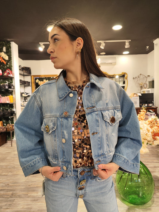 Giubbino Jeans Vicolo Donna