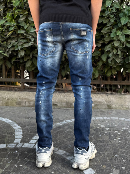 Jeans G2 Firenze "Metal Blue" Uomo