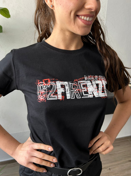 T-Shirt G2 Firenze Nera Donna