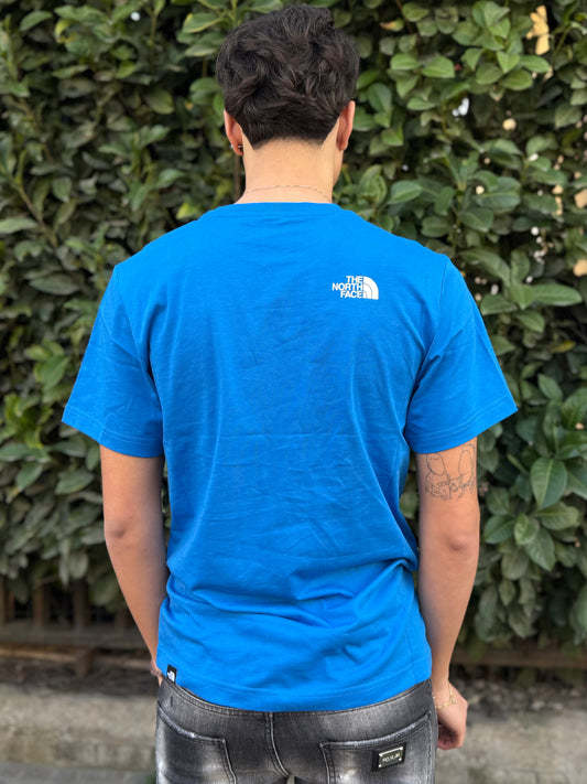 T-Shirt The North Face "Simple Dome" Hero Blue Uomo