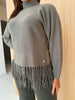 Maglioncino Take Two Con Frange Donna