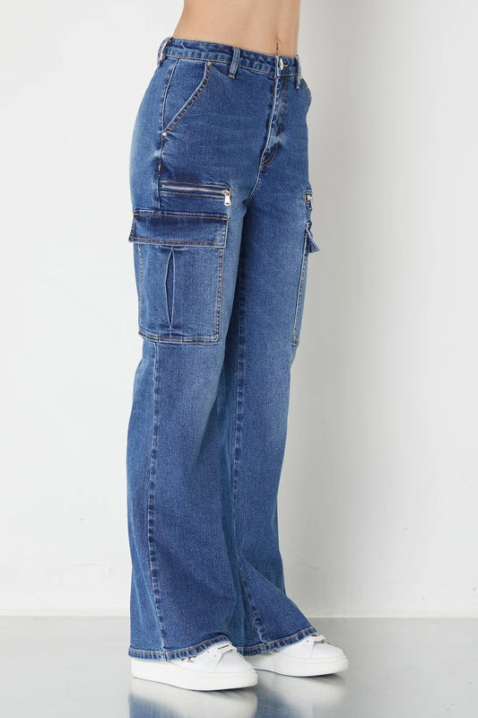 Jeans Take Two "Vica" Cargo Donna