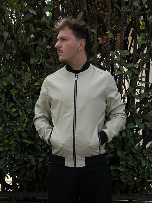 Giubbino Ecopelle Telamira Uomo