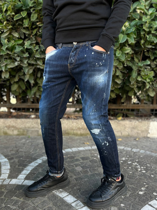 Jeans Fiftieth "Orange" Uomo