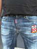 Jeans G2 Firenze England Biker Uomo