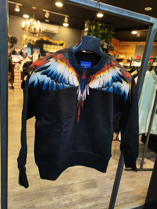 Felpa Marcelo Burlon County Of Milan Bambino