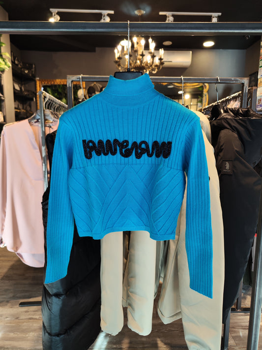 Maglioncino Collo Alto Fun e Fun Bambina